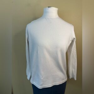 Studio Works Classic White Long Sleeve Top